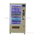 Fruit vending machine with lift, metal frame and big storage